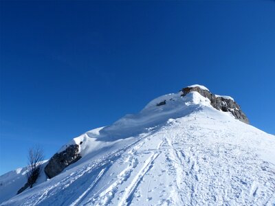 Snow landscape alps photo