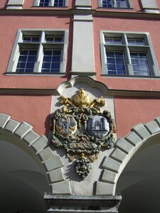 Facade early baroque coat of arms