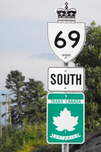 Ontario highway trans canada photo