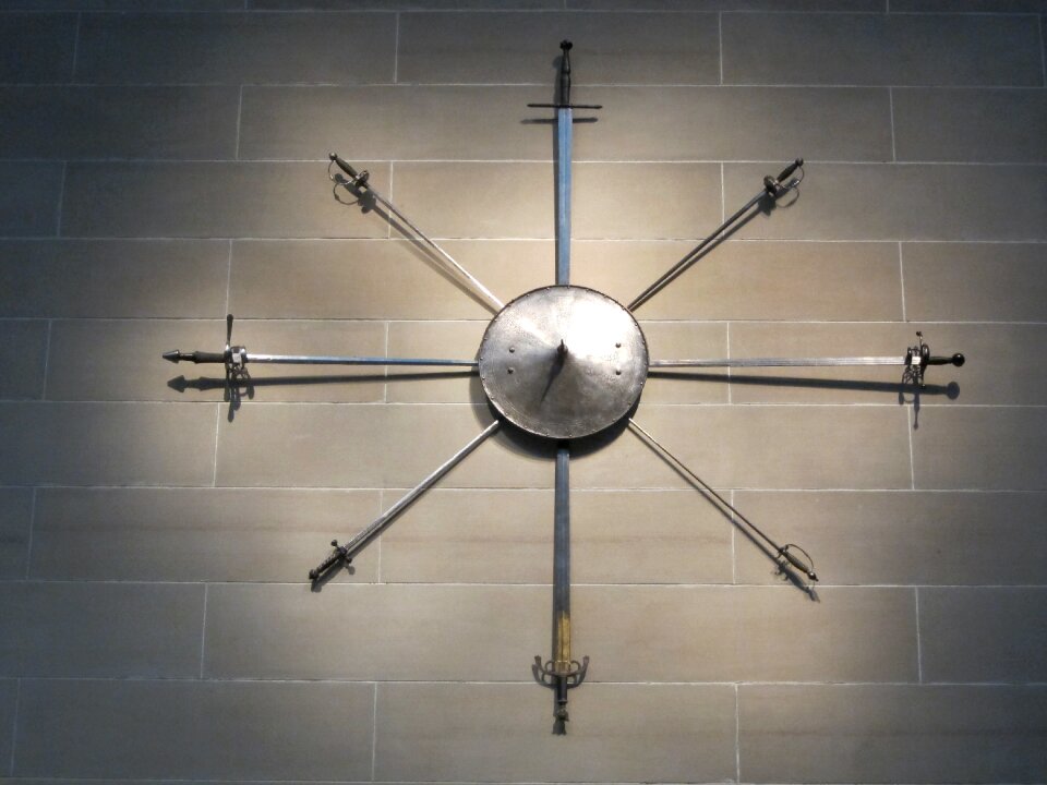 Combat shield museum