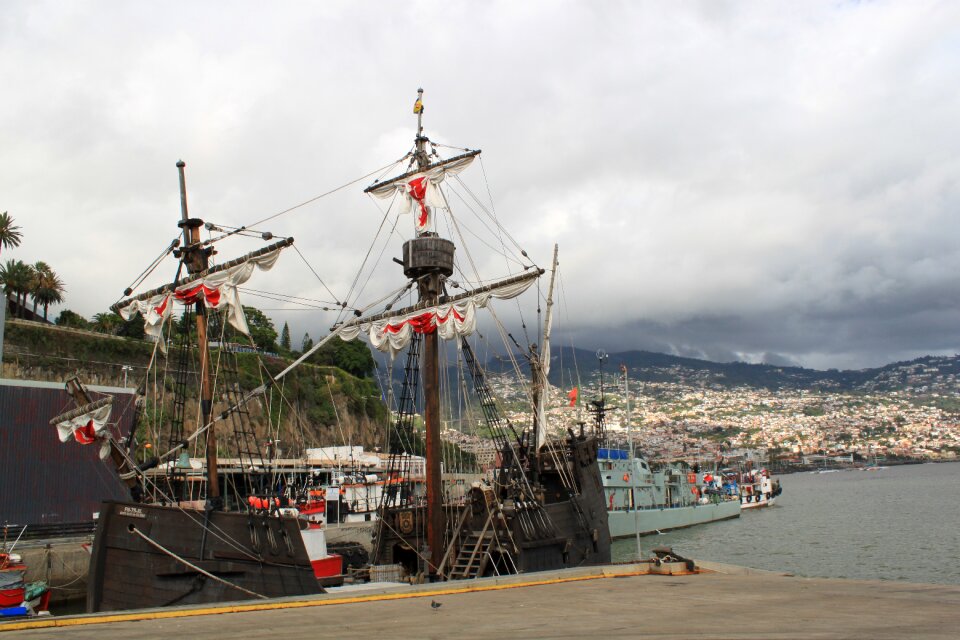 Rigging masts cordage