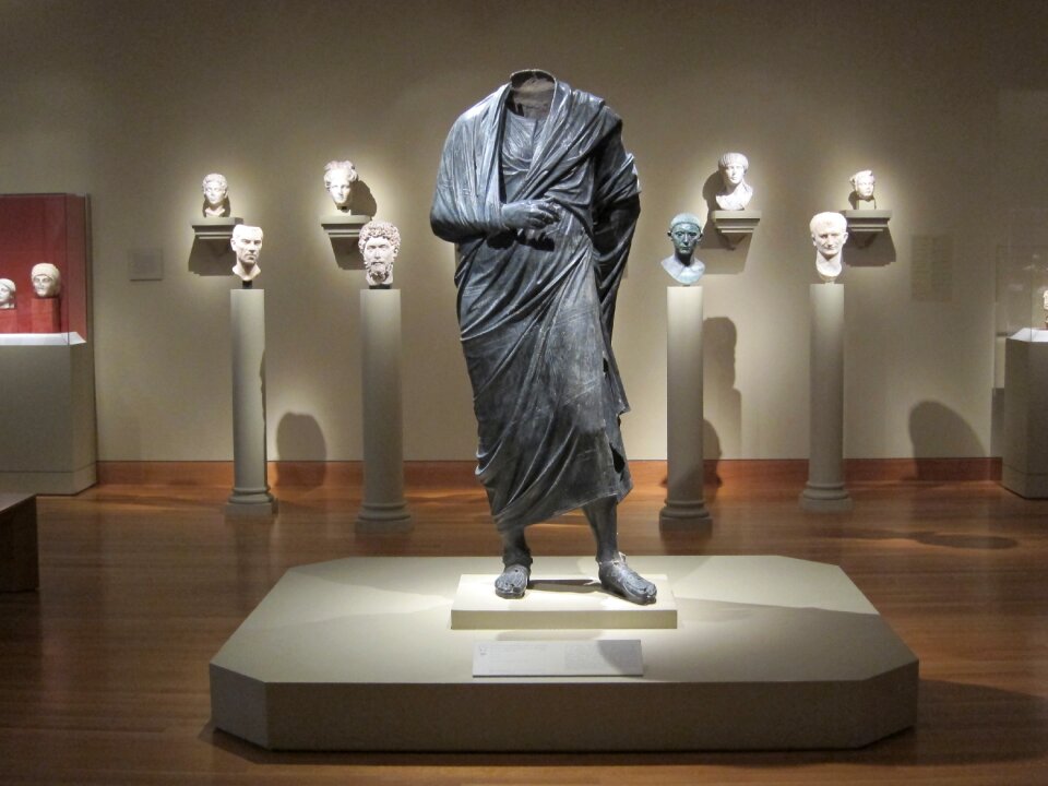 Roman soldier heads