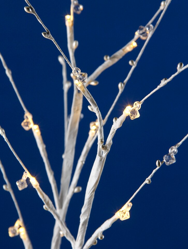 Led closeup flower close up crystal flower