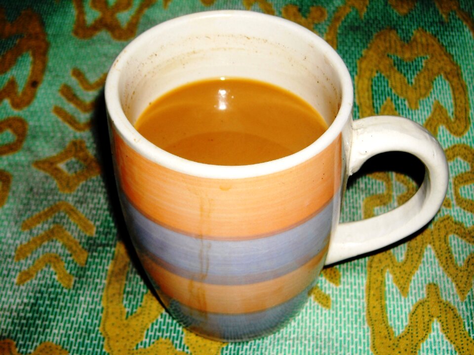 Coffee milk taplak