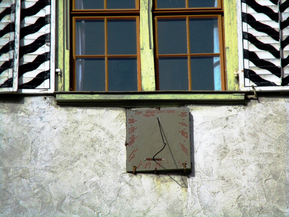 Datailaufnahme window shutters