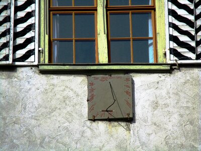 Datailaufnahme window shutters