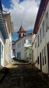 Minas historic city brazil