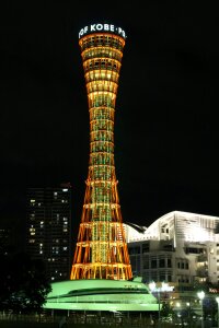 Kobe night view tower