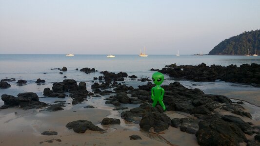 Figure inflatable sea
