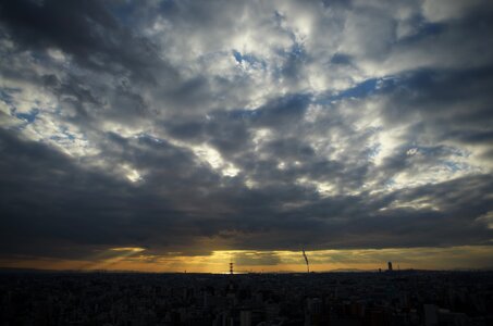 Cloud tsutenkaku osaka
