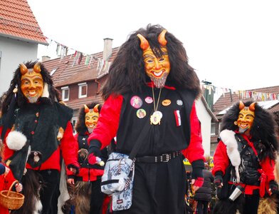 Mask devil happy