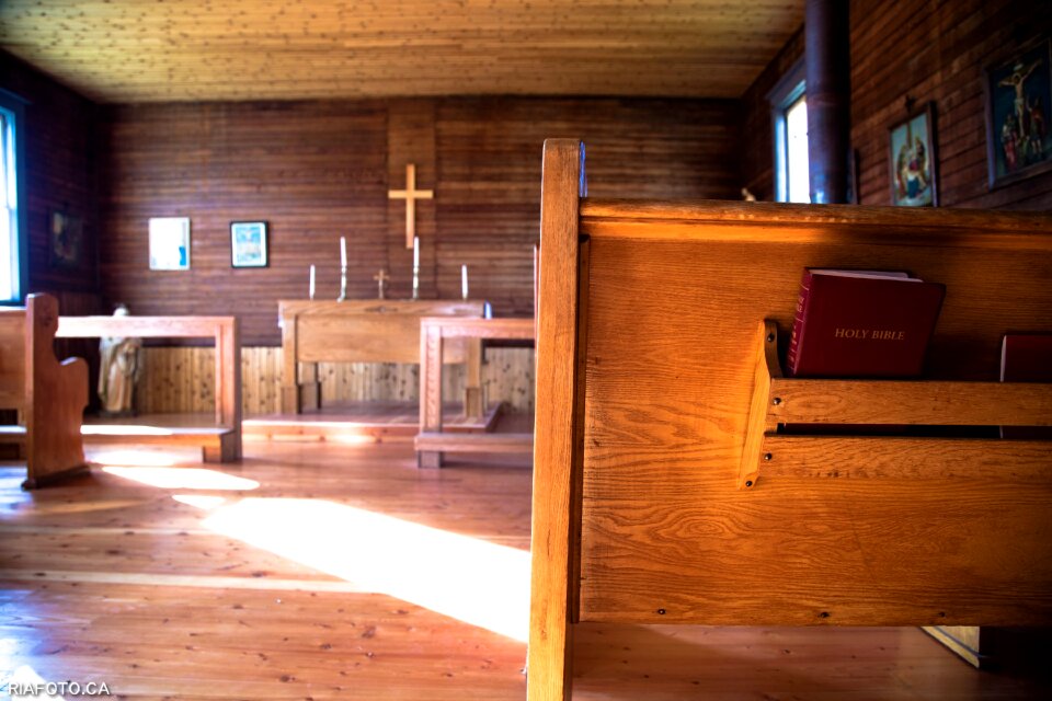 Old christianity wooden