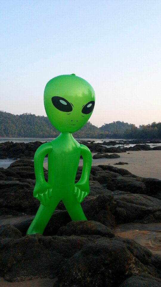 Figure inflatable sea