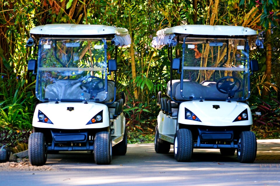 Garden passenger carriers vehicle transportation