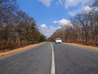 Traffic highway india