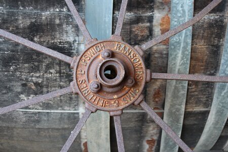 Vintage steel iron