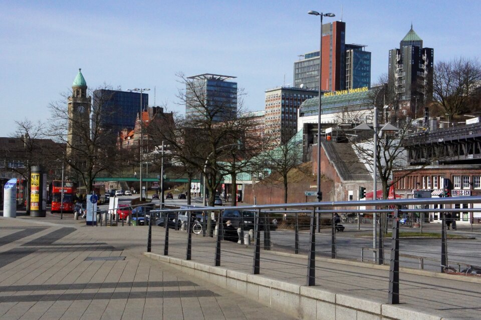 Road handrail hamburg