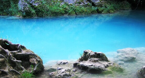 Blue nature peace photo