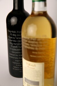 Engraving on glass dedications bottle