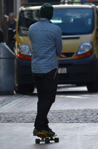 Skater people skateboard