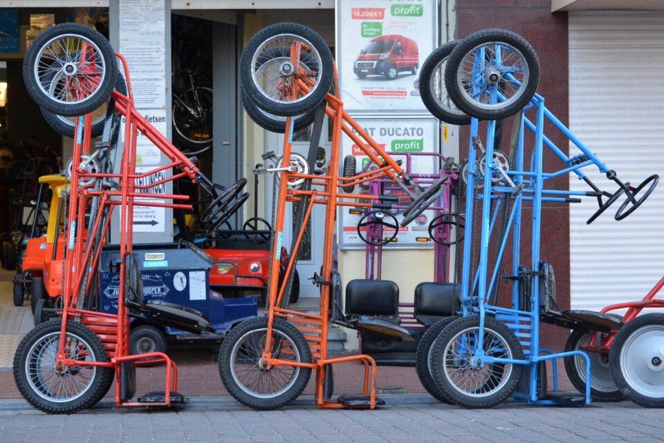 Gocart bicycle wheels