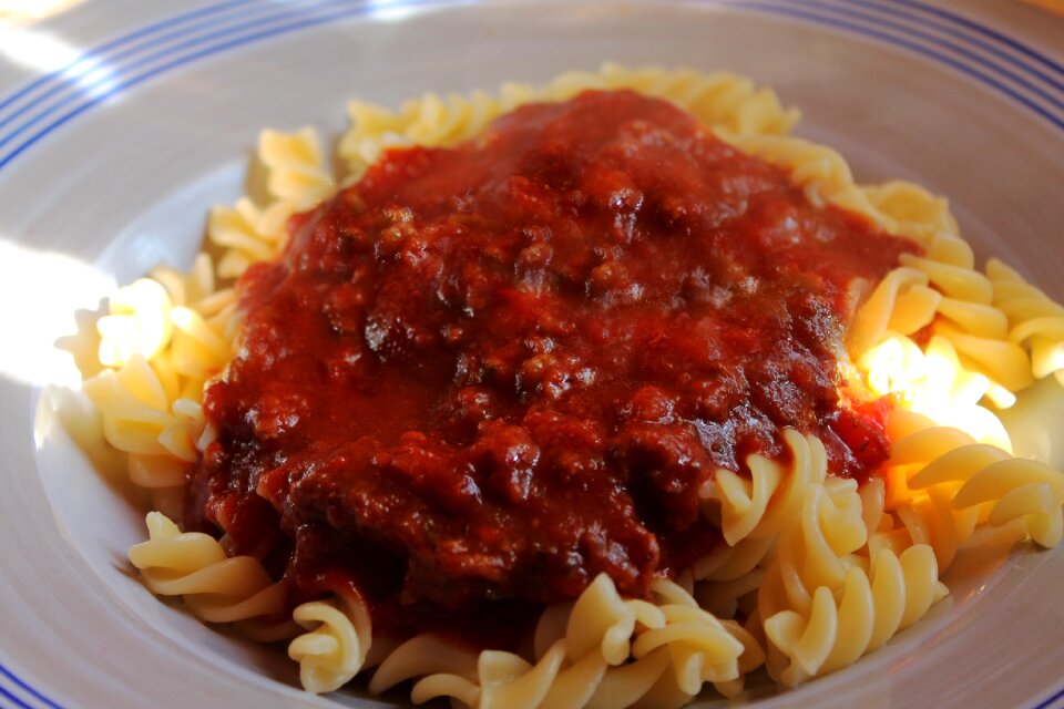 Bolognese pasta sauce