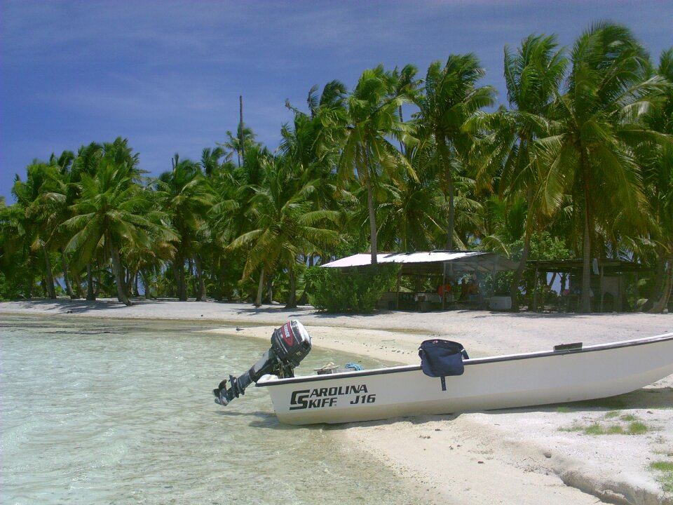 Beach sand boat