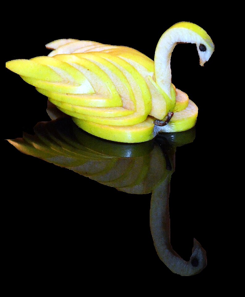 Swan apple creative