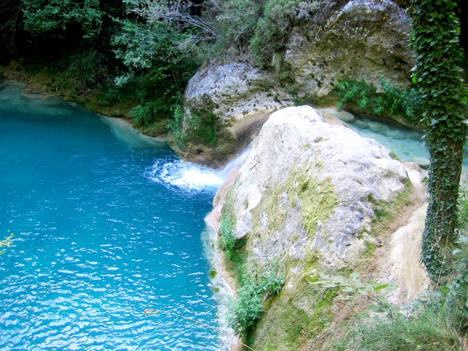 Blue nature peace