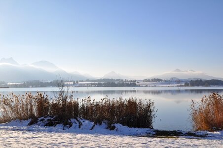 Allgäu lake winter