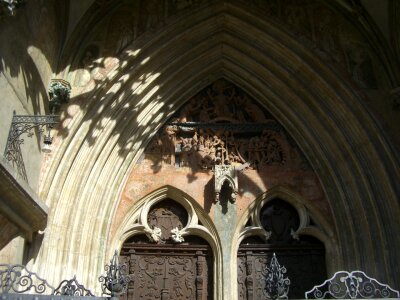 Bridal portal court portal gothic photo