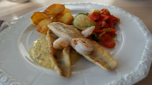 Vegetables potato dine