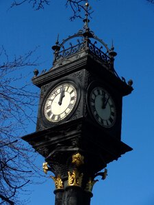 Victorian time victorian clock tower photo