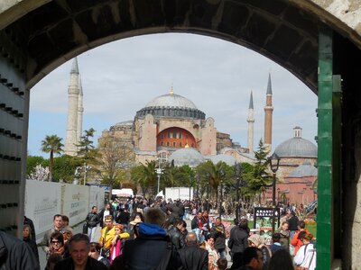 Istanbul hagia sophia mosque photo