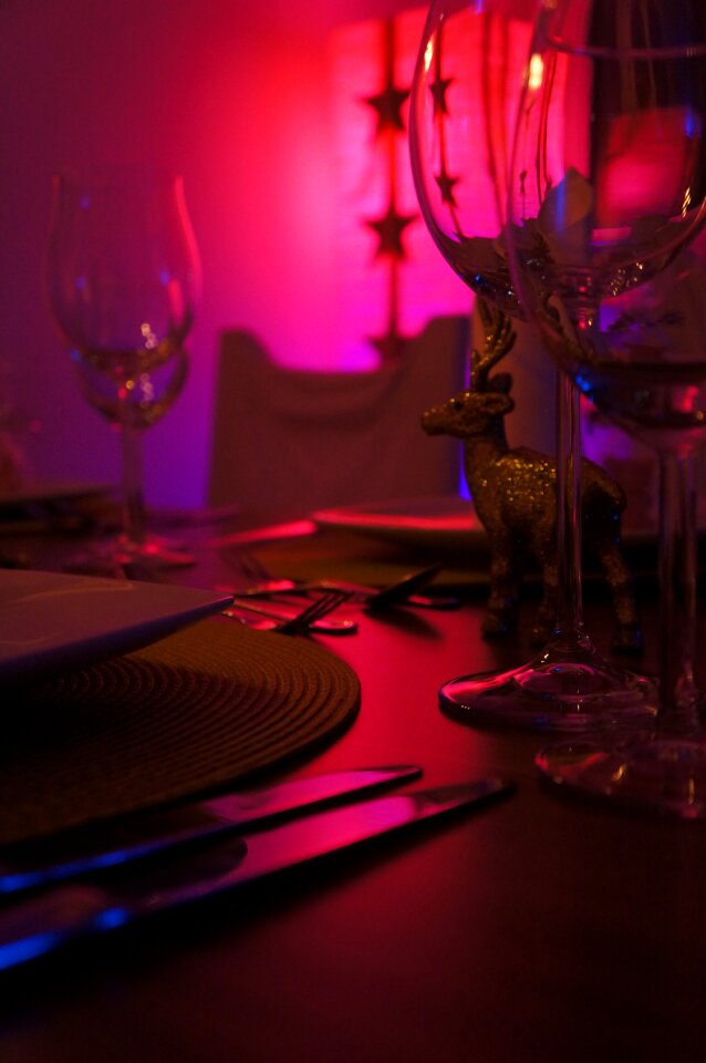 New year's eve dinner cutlery