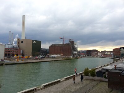 Building channel water