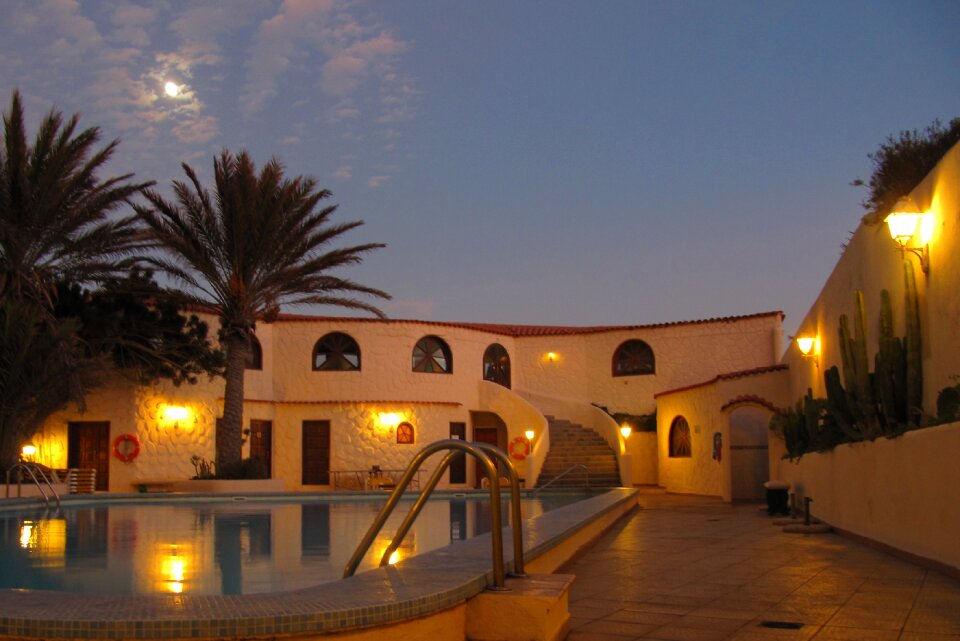 Tenerife hotel abendstimmung