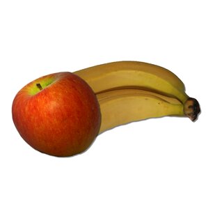 Fruit bowl healthy red