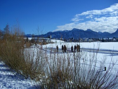 Ice curling ground athletes