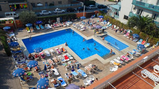 Pool vacation hotel
