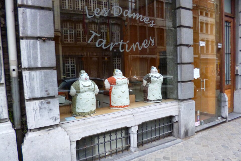 Decoration group doll