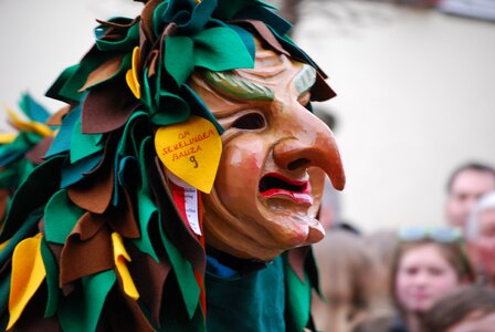 Mask parade witch photo