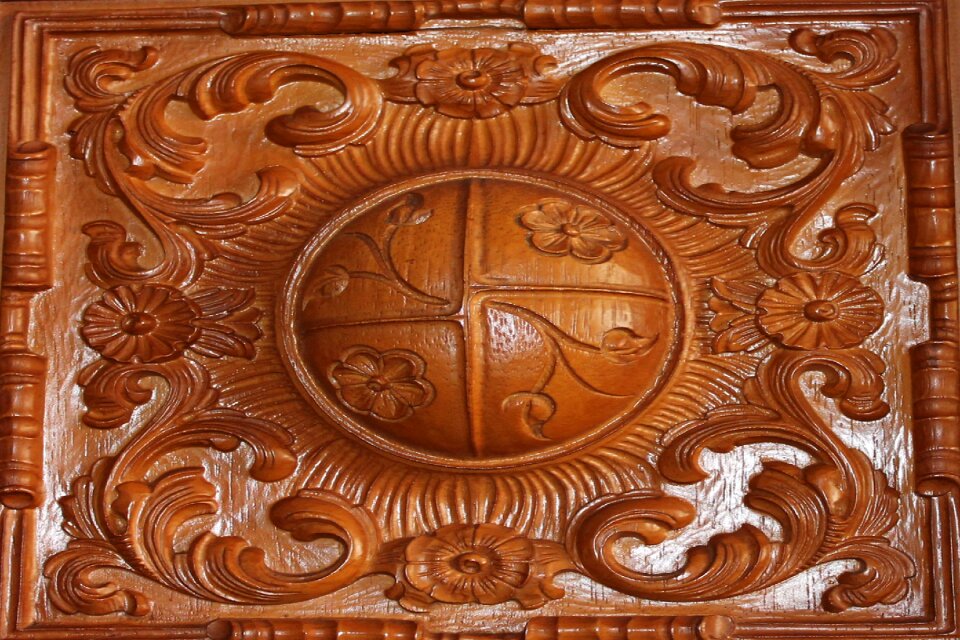Carving artwork art