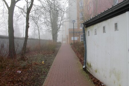 Houses blocks away