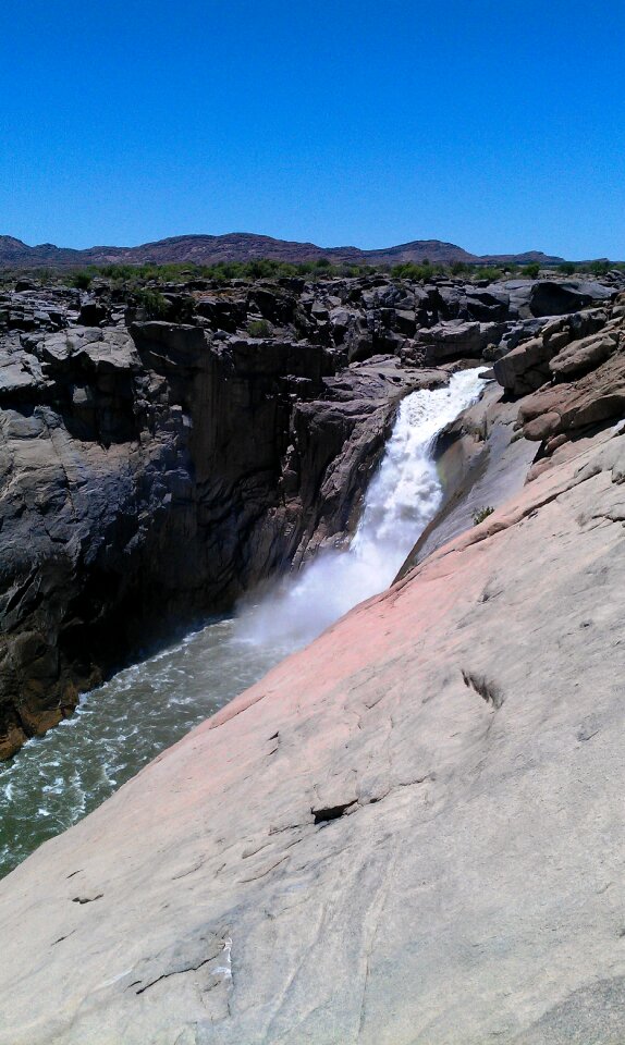 South africa northern cape waterfall