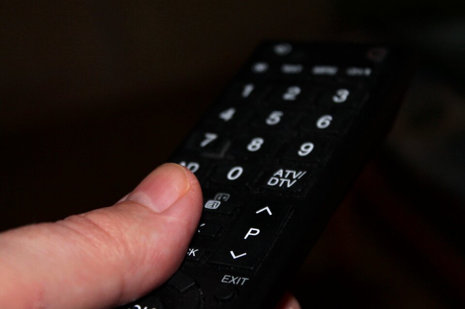 Remote control turn on tv
