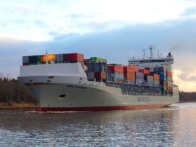 Container ship north america nok photo