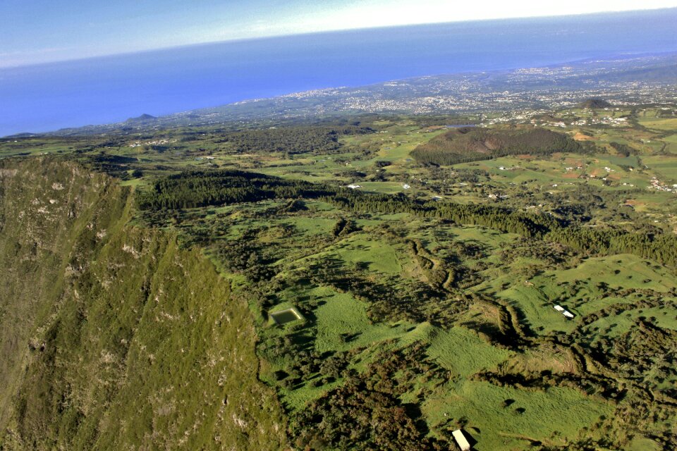 Meeting aerial view landscape