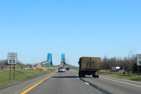 Usa erie lake bridge photo