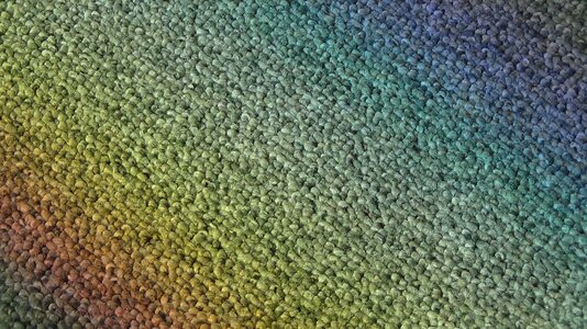 Textile rainbow colors refraction
